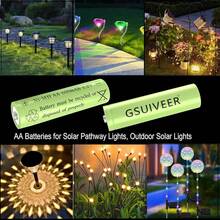 1.2V Ni-Mh AA 600mAh Rechargeable Batteries For Outdoor Solar Garden Lights (4 Pack) - Gói 4 - Xem 5