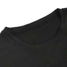 Saw Horror Movie Head Trap Jigsaw T Shirt Men Women's Cotton Funny T-Shirts - 黑色 - 查看 4