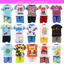 zxr Miunana 36 PCS Chelsea Muñeca de niño Ropa y Accesorios Incluye 20 PCS Blusas y Pantalones Largos 14 PCS Muebles de la casa de muñecas 2 Pares de Zapatos para muñecas para 13 CM Muñeca de niño121 - como en la foto - Ver 2