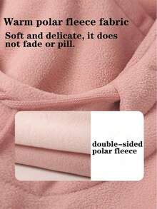 1pc Men's And Women's Universal Ski, Full Cover Scarf Neck, Suitable Warm Weather In Cold Seasons, Cycling Ski Hat, Scarf, Integrated Windproof And Cold-Proof, Thickened And Fleece Warm Cover - Multicolor - View 4