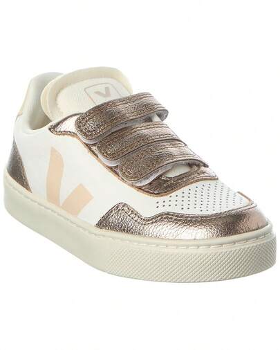 VEJA Small V-90 O.T. Leather Sneaker