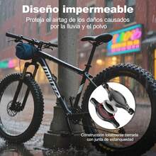 DOKYW Soporte para Bicicleta Airtag, Soporte para Airtag Oculto, Funda de Rastreador GPS para Mayor  de Bicicleta, Incluye Tornillos de - negro - Ver 5