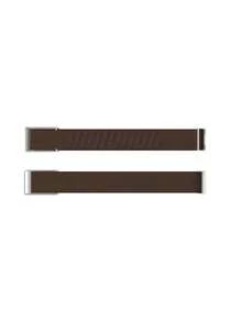 Banda Superknit Luxe 5.0 - Compatible con 5.0/MG - Admite función ECG, material de metal premium para accesorio de dispositivo portátil de salud y acondicionamiento físico - Café integral - Ver 4