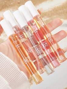 1/5瓶装（5 x 10毫升）香氛喷雾，多层提神喷雾，持久留香，释放优雅花香柑橘香调，适用于室内、室外、约会、派对、聚会、节日、居家、办公等场合，也是馈赠亲朋好友的理想之选。 - 彩色 - 查看 1