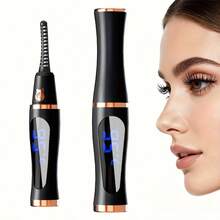 3-Temperature Adjustable Electric Heated Eyelash Curler, Fast Heating, Long-Lasting Curl, USB Rechargeable, Portable, 300mAh Battery, Perfect Gift For Women, Girls, Mothers, Wives, Girlfriends, Suitable For Holidays, Valentine's Day, Birthdays, Carnivals, Anniversaries