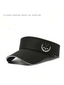 Cappello, stile casual da esterno, moda unisex, stampa golf, tesa larga, berretto da golf, berretto sportivo, cappellino da baseball per maratona estiva, cappello da sole casual, stile minimalista, adatto per viaggi e attività all'aperto. Miglior regalo per golfisti, regali di compleanno e festività. - Multicolore - Visualizzare 13