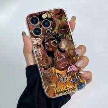 El negro es arte. Esta elegante funda es compatible con los modelos  16, 15, 14 Pro Max, 13, 12, 11, XR y XS Plus. Fabricada en silicona TPU, ofrece protección contra golpes y caídas, además de una sensación superior. Es un regalo ideal para familiares, amigos y seres queridos, y una opción perfecta para Navidad.funda de ,  funda de  16, Navidad,  fundas de , funda de  15,  17 Pro Max, fundas para , funda de  16 Plus, regalos de Navidad, funda de  13, funda de teléfono de Navidad - transparente - Ver 2