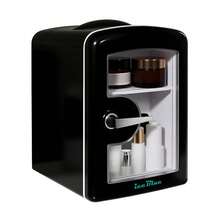 IceBlue 4L Makeup Refrigerator, Valentine's Day Gift Mini Fridge For Cosmetics And Drinks, Car/Home Use (Green/Pink/White/Black), Transparent Window And Chrome Handle - 查看 1