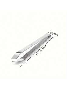 1pc Stainless Steel Fish Bone Tweezers Tongs, Seafood Tongs, BBQ Tools, Salad Tongs - 1 - View 6