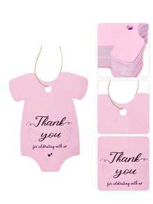 50/25 thẻ quà tặng kèm dây buộc, thích hợp cho tiệc tiết lộ giới tính, trang trí tiệc mừng em bé, đám cưới, lễ tốt nghiệp, sinh nhật và kỷ niệm. Thẻ giấy cũng phù hợp cho trang trí Ngày Valentine, Ngày của Mẹ và lễ tốt nghiệp. - Nhiều màu - Xem 9