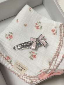 3pcs Elegant Bow Hair Clip For Women - Forehead & Side Bangs Alligator Hair Clip, Decorative Hair Barrettes And Accessories, Claw Clips, Hair Slide