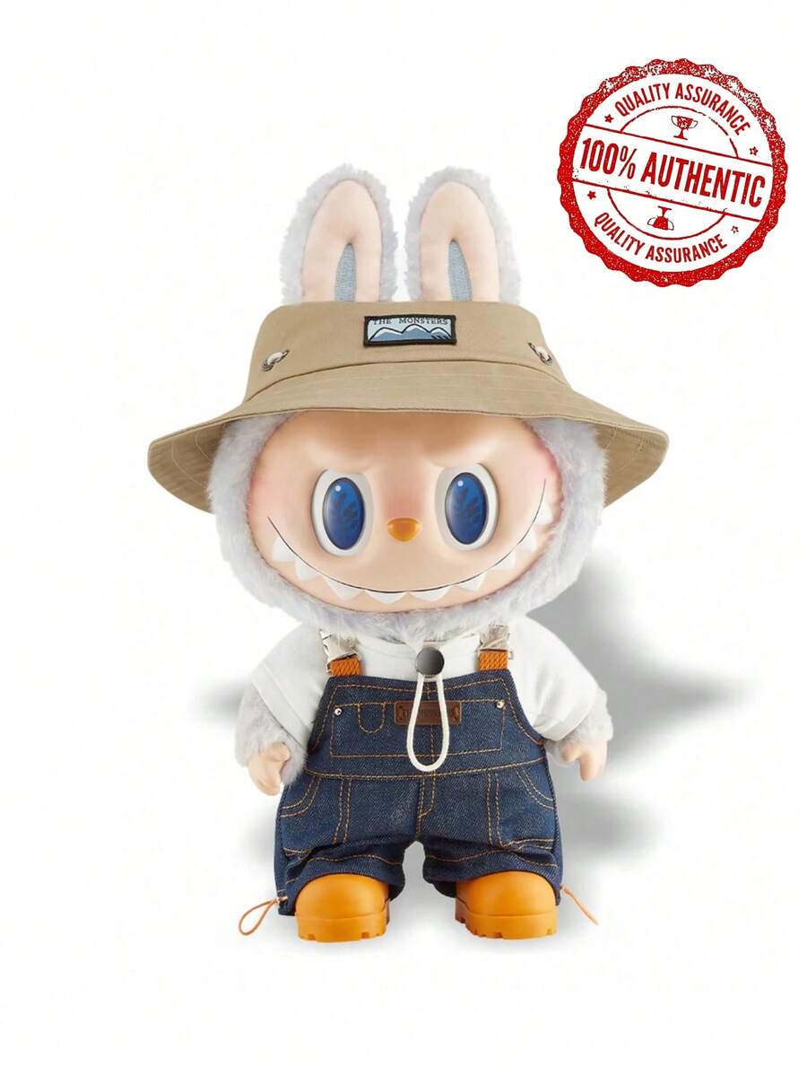 Pop Mart 《怪物大乱斗》系列乙烯基毛绒玩偶 - 收藏佳品，趣味十足，品质上乘，情人节礼物