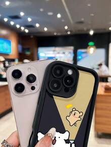 Estuche para teléfono Fluffy Dog Light Beam Compatible con estuches para teléfonos   17  16 Pro Max  15 Pro Max  13 y  12 Hecho de material de TPU que brinda protección contra golpes y caídas Es un regalo perfecto para cumpleaños de familiares y amigos y amantes de los animalesstrawberry shortcake, cubiertas, estuche para teléfono, estuches para teléfono, estuche para , estuche para  17 pro, estuche para  16, navidad, estuche para  17 pro max, estuche para  17, estuches para , estuche para  15, estuche para  17 pro max, fundas para , estuche para  16 plus, regalos de navidad, estuche para  13, estuche para teléfono navideño, estuche para  16 pro, estuche para teléfono  15, estuche para teléfono  13, estuche para  51, rosa, teléfono rosa Estuche, regalos, malvado, regalos para mujeres, linda funda de teléfono, regalos para hombres, funda de teléfono negra, regal - Negro - Ver 2