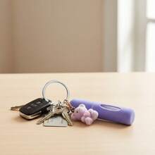 Llavero con atomizador de perfume con forma de animal de 5ml - Atomizador de perfume rellenable por la parte inferior, perfecto para viajes, bolsos y llaveros. talla grande que un organizador de perfume, es un accesorio de uso diario diseñado con ingenio. Extremadamente portátil, cabe fácilmente en un bolsillo o bolso pequeño y cuenta con un mosquetón resistente para sujetarlo de forma segura a las bolsas - Multicolor - Ver 3