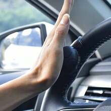 360° Rotary Steering Wheel Knob - Heavy Duty ABS Resin Grip, Ergonomic Design, Enhanced Control, Compatible With Cars & Trucks, Automotive Steering Wheel Accessory, Truck Driver