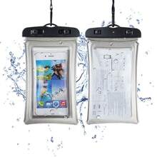 Shockproof Floating Airbag Waterproof Swim Bag Phone Case Compatible With Iphone 11 12 13 14 Pro Max S23 S22 13 P30 20 Lite Cover Spring Gift - Black - View 6