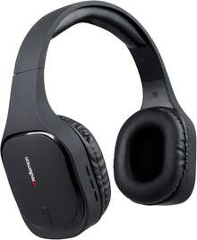 Redlemon Audífonos Bluetooth Inalámbricos High Definition Tipo Diadema, Batería de Larga Duración, Aiamiento de Ruido Externo, Cable Auxiliar 3.5mm para Conexión Alámbrica, Micrófono Manos Libres - albaricoque - Ver 1