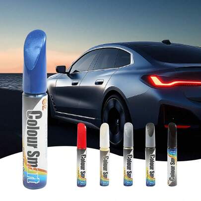 Rotulador para retoques de automóviles, rotulador para reparar pintura de automóviles, rotulador para reparar arañazos en la pintura de vehículos, rotulador de secado rápido, repara rápida y fácilmente pequeños arañazos en vehículos, cubre imperfecciones y marcas en el acabado de su coche, fácil y rápido de usar, le da a su preciado vehículo un aspecto nuevo y renovado.