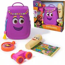 Dora Mi Mochila de Aventuras con Accesorios de exploracion‚ un Mapa desplegable y una brujula y Unos prismaticos de Juguete Juguetes para niñas y niños a Partir de 3 añosConveniente y duradero, para niños - Multicolor - Ver 2