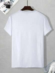 Men T-Shirts - 白色 - 查看 2