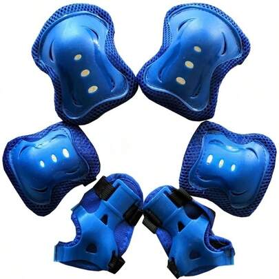 Kids Multi-Functional Sports Protective Gear Set: Essential Safety Gear For Young Cyclists, Skateboarders, Climbers, And Outdoor Adventurers