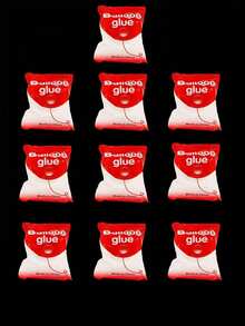 200/500/1000 Unidades Bolinhas de Cola para Balões, 100 Unidades/Rolo, Bolinhas Adesivas para Balões - Fácil de Usar para Decoração de Teto e Parede, Adequado para Festas, Casamentos, Dia dos Namorados - Multicolorido - Visão 9