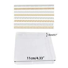 KLONKEE 4 chiếc dụng cụ điều chỉnh kích cỡ nhẫn bằng nhựa, kiểu quấn xoắn vô hình, dùng để siết chặt nhẫn bị lỏng, dụng cụ chỉnh kích cỡ trang sức unisex, có màu vàng và trong suốt. - Hỗn hợp + Trong suốt - Xem 19
