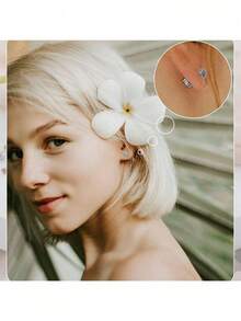 1-3 Pairs Vintage Rose Flower Stainless Steel Earrings, Gold Color Gift For Women - Rose Earrings - View 6