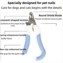 Easy Pet Grooming: Labor-Saving Pet Dog & Cat Nail Clipper Set - Multicolor - View 7
