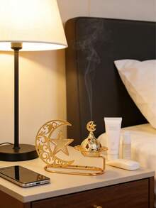 1个阿拉伯风格檀香炉，家居装饰檀香炉，礼品级香薰檀香除臭香炉，星形灯笼设计，适用于瑜伽室、按摩室、冥想室、头发和衣物香氛、办公室和卧室，四季皆宜，可作为斋月礼物、节日礼物、生日礼物、毕业礼物、结婚礼物、闺蜜礼物、女士礼物、冬季礼物。 - 彩色 - 查看 4