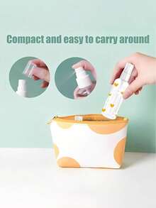 Bình xịt du lịch PET trong suốt, có thể tái sử dụng, họa tiết hoa cúc và trái tim, bình xịt phun sương đa năng, thích hợp cho du lịch và công tác, có thể dùng làm bình xịt tẩy trang, bình xịt tóc tái sử dụng, bình xịt liên tục để tạo kiểu tóc, vệ sinh, tưới cây, dưỡng ẩm da mặt, v.v. - Nhiều màu - Xem 7