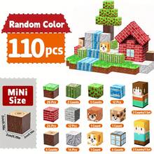 Set di blocchi da costruzione magnetici a tema fattoria - giocattolo educativo STEM, set di giocattoli magnetici, blocchi da costruzione creativi, blocchi in ABS, adatto per costruire e creare, perfetto come regalo per bambini, regalo di Natale, regalo per la classe, regalo educativo