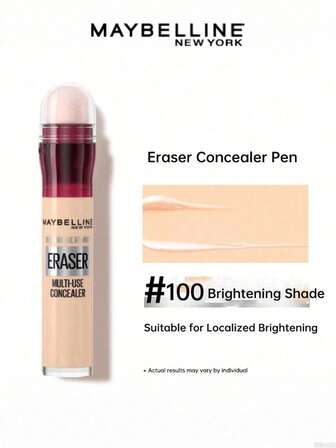  Corrector de Maybelline Eraser Concealer Stick para corregir imperfecciones, ojeras y marcas de acné en el rostro