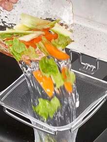 泳池残渣蔬菜过滤器 不锈钢剩菜沥水架 厨房水槽过滤器 厨房用品 厨房配件 厨房工具 - 彩色 - 查看 10