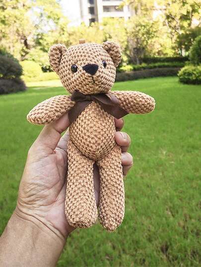 1pc Bear Plush Toy Doll Cute Cartoon Stuffed Animal Bag Pendant Decor Party Decorations Birthday Gift,Home Decoration Teddy Bear,Bear,Teddy,Teddy Bear,Teddy,Bear,Toddler Toys,Breathing Bear,Teddy Bear Nursery,Teddy Bear,Teddy,Bear,Newborn Toys,Baby Room Decor,Baby Plush