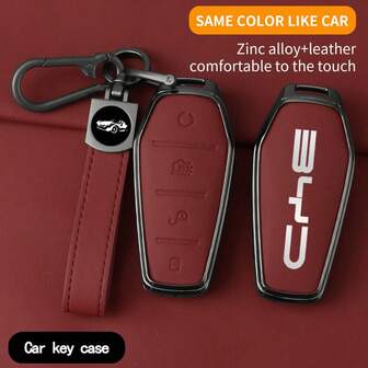 Funda para llave de coche, funda para BYD Song Plus Dolphin Seal Atto 3 Mimi EV Tang DM Qin, soporte para control remoto, accesorios
