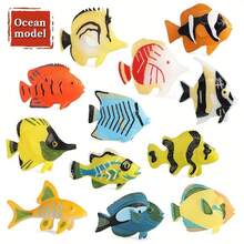 1pc Tropical Fish Model, Marine Fish Model, Micro Landscape Aquarium Decor - Multicolor - View 4