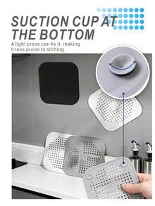 1/2/3 cái dụng cụ chặn tóc và thoát nước bằng silicon, ngăn ngừa tắc nghẽn và mùi hôi, vật dụng thiết yếu trong gia đình, thích hợp cho Giáng sinh, Halloween, Lễ tạ ơn và các ngày lễ khác - Nhiều màu - Xem 4