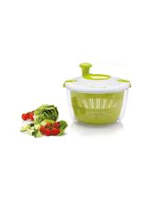 Centrifugadora Manual Para Verduras, Escurridora para Frutas y Verduras - Verde - Ver 4