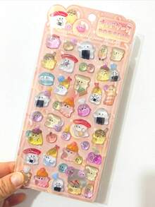 1pc Animal Decorative Sticker, Can Be Used To Decorate Stationery - one-size - View 26