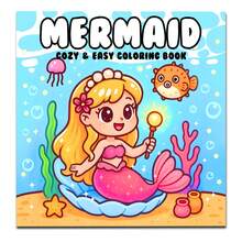 Cute Food: Children's Coloring Book, Bold And Fun Designs, Easy To Color, 24 Pages Thick Paper, Suitable As Gift For Women, Also A Gift For Coloring Enthusiasts, Stationery Supplies. - Cute Food - View 17