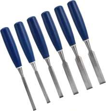 Herramienta de Cincel para Madera, Juego de Cinceles de Acero Templado ABS, Herramientas de Carpintería Finamente Afiladas, Set de Grabado para Trabajos en Madera y Detalles - 1 - Ver 4