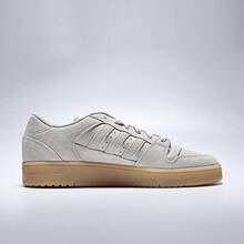 Adidas 男女通用 BREAK START PREMIUM LOW 篮球鞋 JS2272 - 淺灰色 - 查看 3