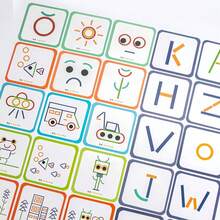 Children's Puzzle Montessori Early Education Creative Circle 3D Puzzle Sticks And Rings, Preschool Puzzle, Wooden Creative DIY Toy - Multicolor - View 8