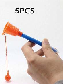 1 支篮球形状圆珠笔，卡通创意学生玩具笔，有趣又有趣的学校用品，返校 - 彩色 - 查看 12