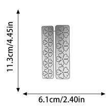 1 Pc Flower And Leaf Scrapbook Cutting Die, Cute Flower And Leaf Embossing Die Cut, Suitable For Holiday Decoration, Scrapbook Paper Crafts, Handmade Greeting Card Making DIY, Elegant Scrapbooking, Wedding, Birthday, Valentine's Day Cards, Suitable For Handmade DIY Scrapbooks, Invitations, And Gifts. - Silver - View 13