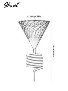 shoxil 1pc Spiral Coffee Filter Dripper, 1-4 Cup Capacity, Creative Spiral Cooling Coffee Filter Cup, Suitable For Office Or Home, Coffee Brewing Funnel, Home Coffee Maker Accessories - Coffee Filter - View 9