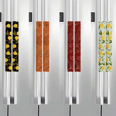 2 piezas Cubiertas para manijas de refrigerador con diseño de hoja de arce, mangas protectoras contra el polvo para refrigerador, horno microondas, adecuadas para escuela, oficina, hogar, aislamiento de viaje, Galentines, cachorro, carnaval, decoraciones de fiesta, Día de la Mujer, artículos esenciales de viaje, recuerdos de boda, Y2k, dormitorio, accesorios de automóvil para mujeres, decoración de cocina, cosas lindas