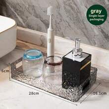 3-Tier Wavy Desktop Storage Rack, Multi-Layer Organizer Shelf For Cosmetics, Skincare, Books, Stationery, Figurines, Plants, Desk Decluttering, Expandable Workspace - Clean - View 14