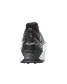 TOD's No_Code Canvas & Leather Sneaker - Black - View 4